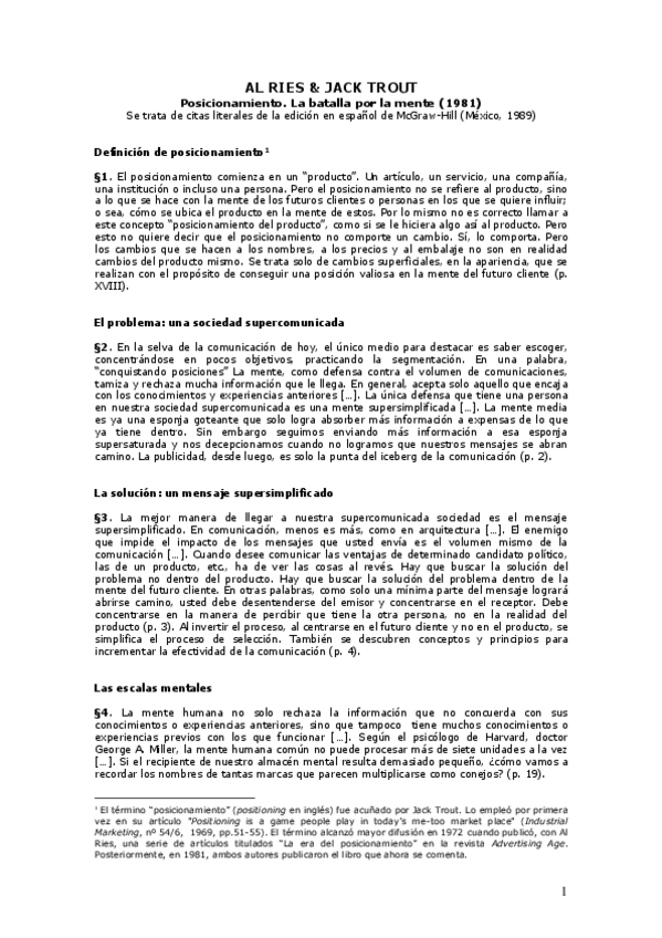 Miniatura del documento 7. RIES & TROUT (POSICIONAMIENTO).pdf