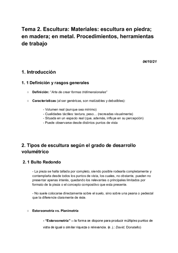 Miniatura del documento Tecnicas-Artisticas-Tema-2.-Escultura.pdf