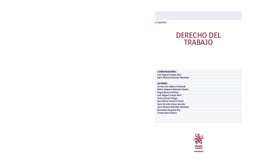 Miniatura del documento LIBRO Derecho del Trabajo 5ª edicioìn (1).pdf