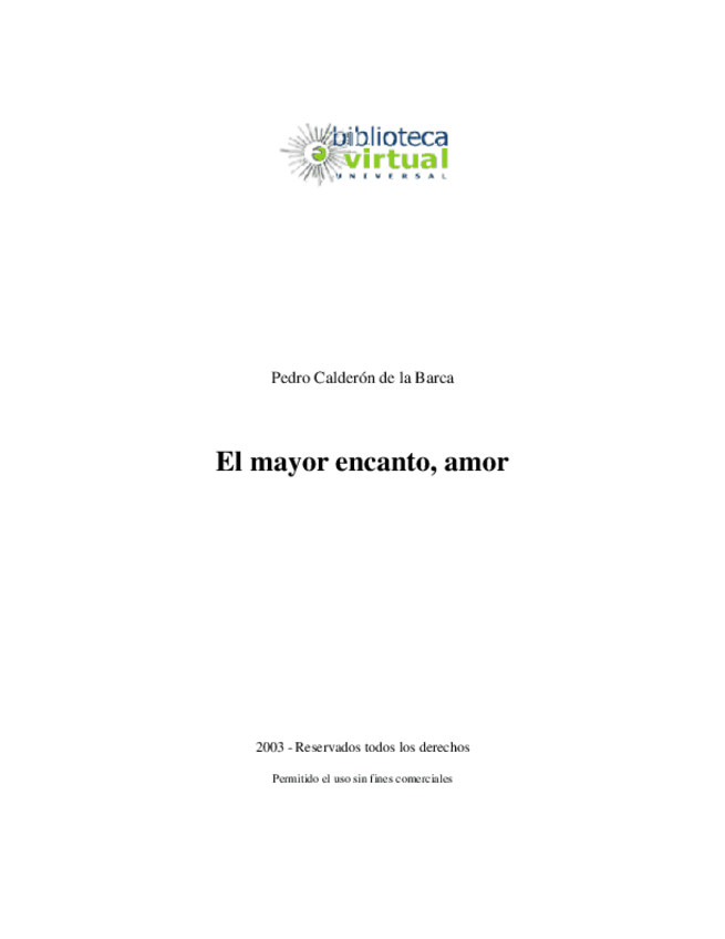 Miniatura del documento Elmayorencantoamor-CalderondelaBarcaPedro.pdf