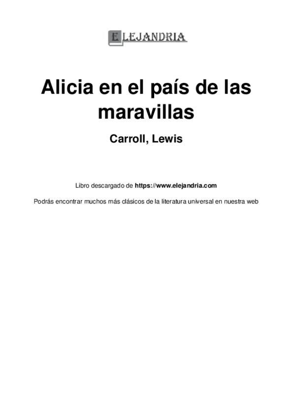Miniatura del documento Aliciaenelpaisdelasmaravillas-CarrollLewis.pdf