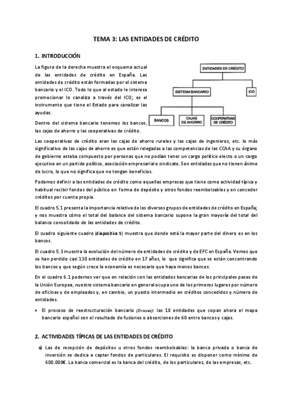 Miniatura del documento TEMA 3. ENTIDADES DE CRÉDITO.pdf