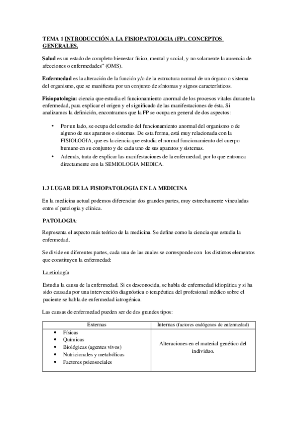 Miniatura del documento TEMA 1 INTRODUCCIÓN A LA FISIOPATOLOGIA.docx