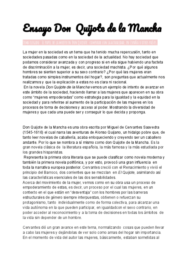 Miniatura del documento Ensayo-Don-Quijote-de-la-Mancha.pdf