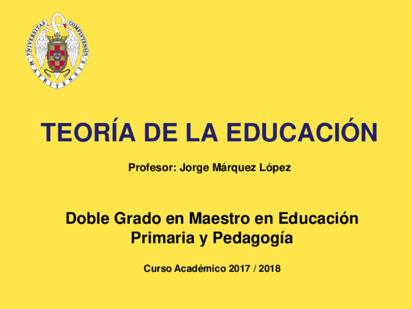 Miniatura del documento Tema 3. Educación y conocimiento pedagógico.pdf