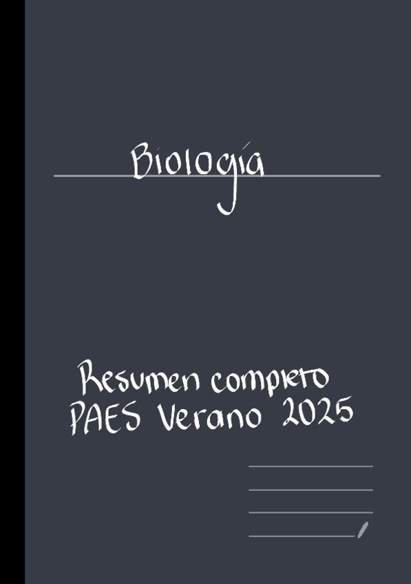Miniatura del documento BIOLOGIA-Resumen-COMPLETO-PAES-Verano-Admision-2025.pdf