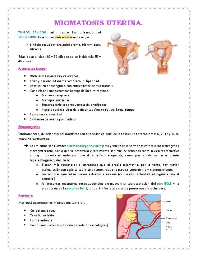 Miniatura del documento MIOMATOSIS-UTERINA-HIPERPLASIA-ENDOMETRIAL.pdf
