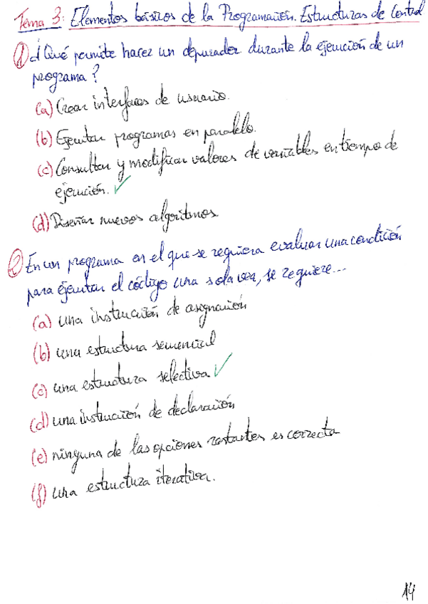 Miniatura del documento Tema 3 - Elementos básicos de la programación. Estructuras de control.pdf