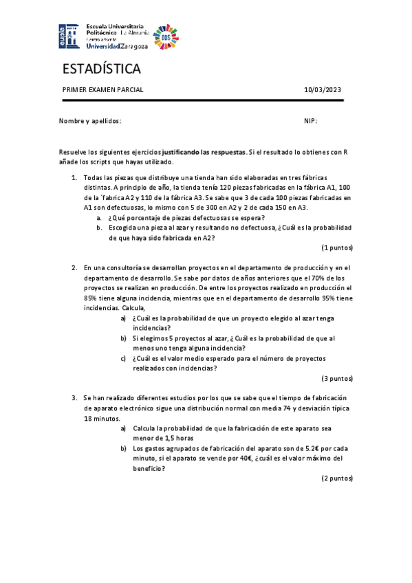 Miniatura del documento Parcial 1 Estadistica (23-24).pdf