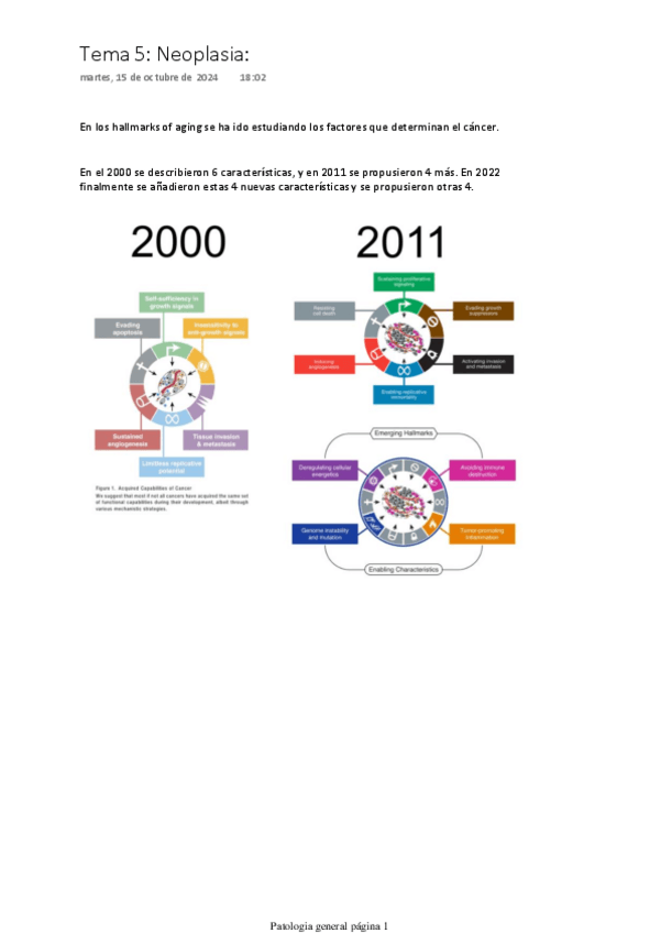 Miniatura del documento Tema-5-Neoplasia-Completo-Parte-1.pdf