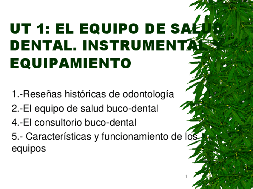 Miniatura del documento UT 1 El equipo de salud dental.13.14.pdf