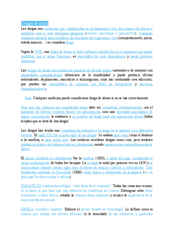 Miniatura del documento Drogas de abuso. Medicina II 2024/25.pdf