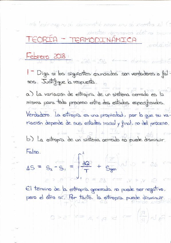 Miniatura del documento Exámenes de teoría (RESUELTOS) - Termodinámica - PARTE 1.pdf