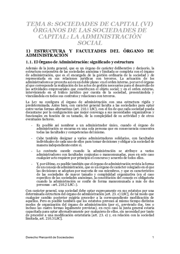 Miniatura del documento Tema-8.-Sociedades-de-capital-VI.-Organos-de-las-sociedades-de-capital.-La-administracion-social.pdf
