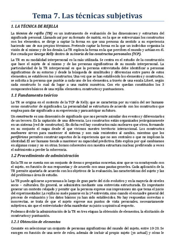 Miniatura del documento Tema 7. Las técnicas subjetivas.pdf