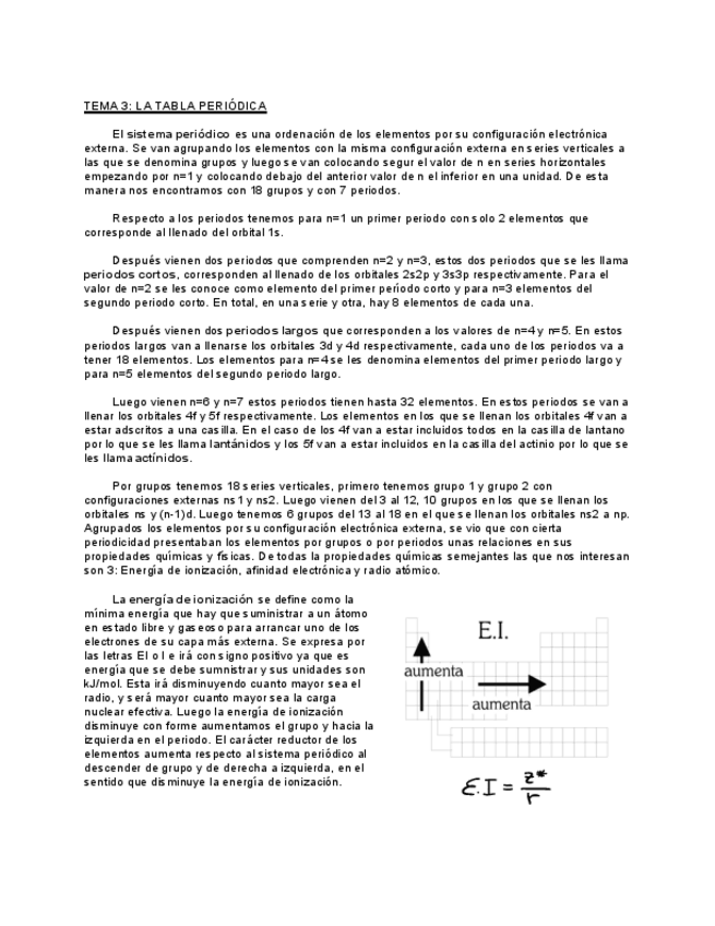 Miniatura del documento Tema 3 - La tabla periódica.pdf