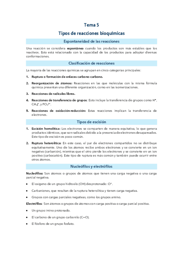 Miniatura del documento Tema 5: Tipos de reacciones bioquímicas.pdf