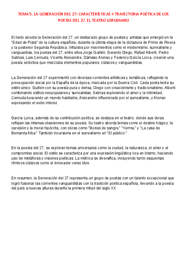 Miniatura del documento TEMA-5.-LA-GENERACION-DEL-27.CARACTERISTICAS-Y-TRAYECTORIA-POETICA-DE-LOS-POETAS-DEL-27.-EL-TEATRO-LORQUIANO-1.pdf