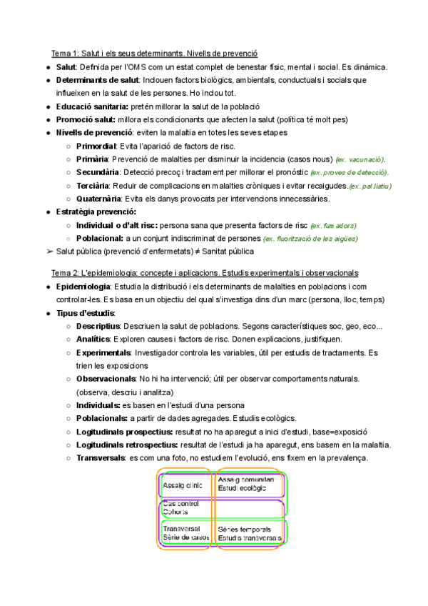 Miniatura del documento Resum-Epidemiologia.pdf