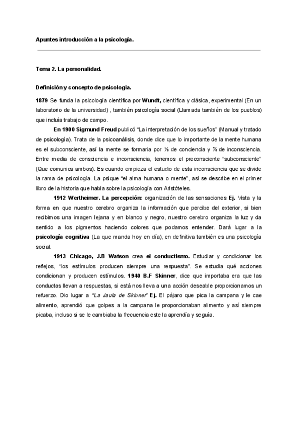 Miniatura del documento Apuntes introducción a la psicología..pdf