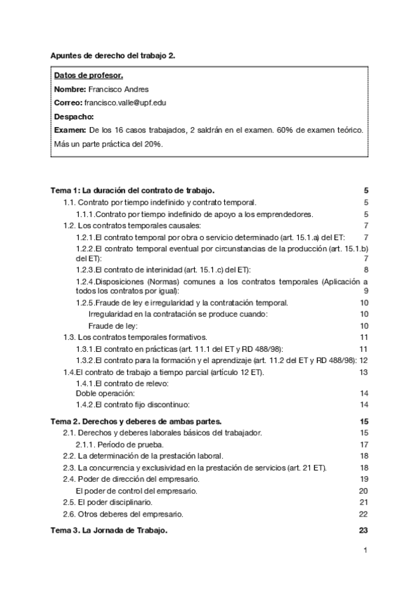Miniatura del documento Apuntes de Derecho del trabajo 2..pdf