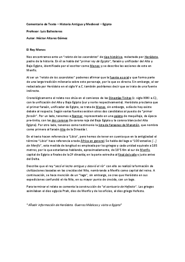 Miniatura del documento Comentario Texto - Egipto - El Rey Menes.pdf