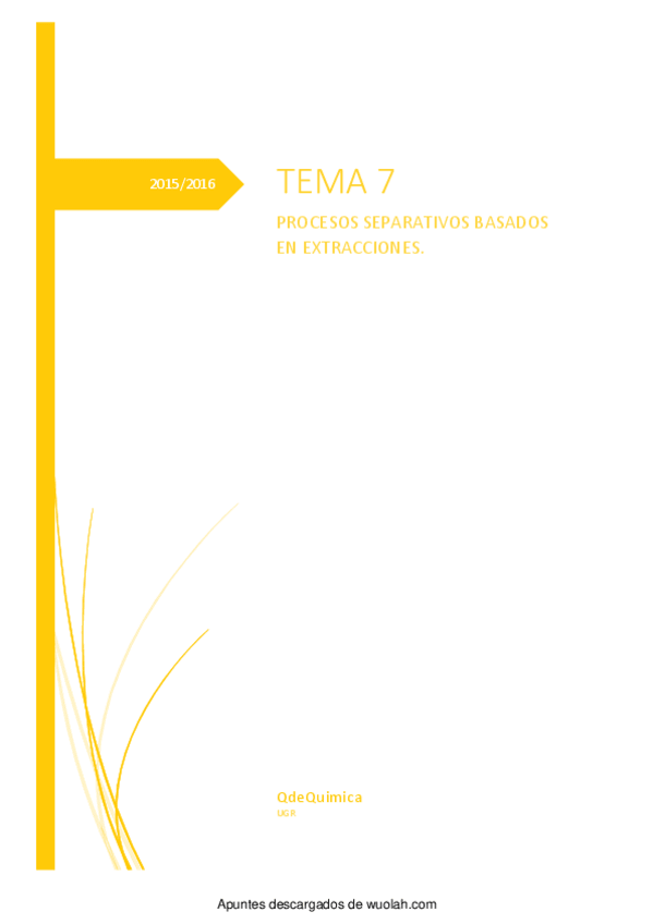 Miniatura del documento Tema 7- Procesos Separativos.pdf