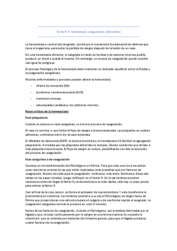 Miniatura del documento tema 9- hemostasia, coagulacion y fibrinolisis.pdf