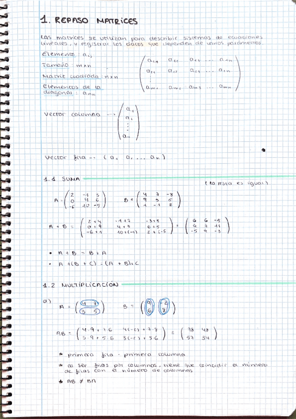 Miniatura del documento BLOQUE 1 MATRICES TEORÍA Y EJEMPLOS RESUELTOS.pdf