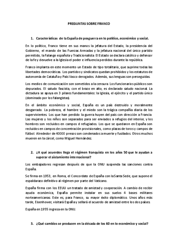 Miniatura del documento Preguntas sobre Franco - Historia Contemporánea.pdf