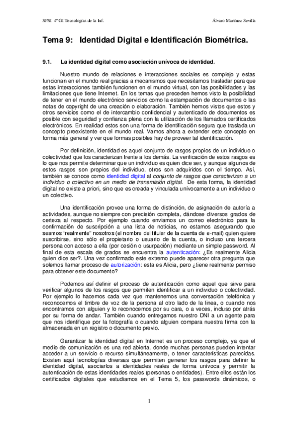 Miniatura del documento Tema 9 - Identidad Digital e Identificacion Biometrica.pdf