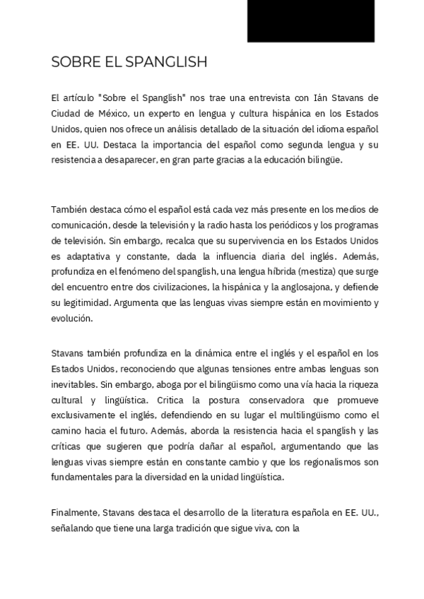 Miniatura del documento Sobre-el-Spanglish.pdf.pdf