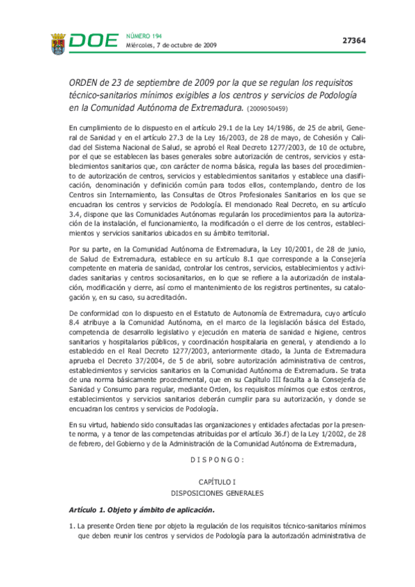 Miniatura del documento orden-de-23-de-septiembre-de-2009-requisitos-minimos-exigibles-a-centros-y-servicios-sanitarios..pdf
