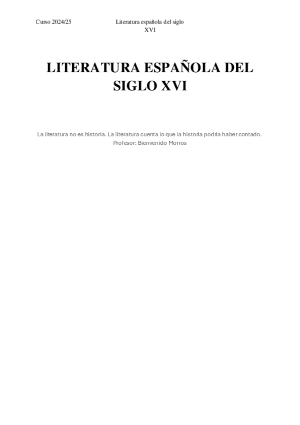 Miniatura del documento Literatura-Espanola-del-siglo-XVI-Tema-1-y-2-Bienvenido.pdf