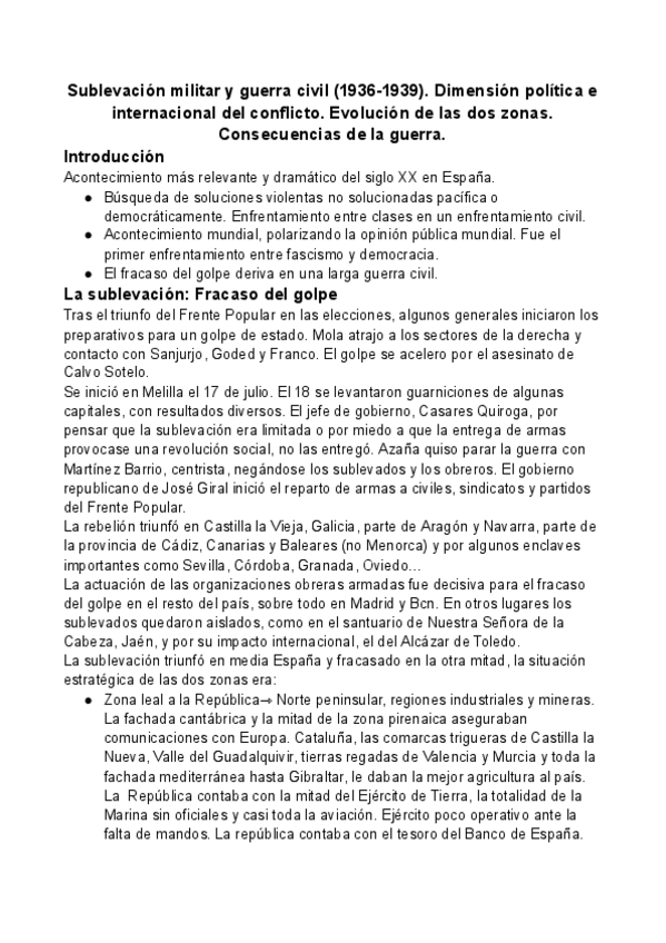 Miniatura del documento Tema-9-Sublevacion-militar-y-guerra-civil-1936-1939.-Dimension-politica-e-internacional-del-conflicto.-Evolucion-de-las-dos-zonas.-Consecuencias-de-la-guerra..pdf