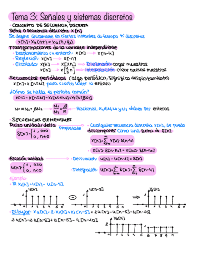 Miniatura del documento Tema 3 Señales y sistemas discretos.pdf