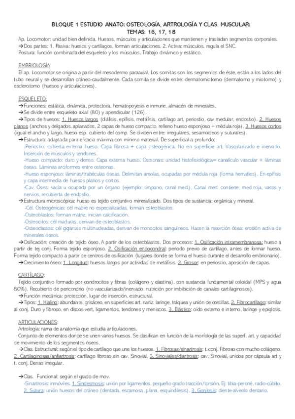 Miniatura del documento BLOQUE-1-ESTUDIO-OSTEOLOGIA-ARTROLOGIA-Y-CLAS-MUSCULAR-T-16-17-18.pdf