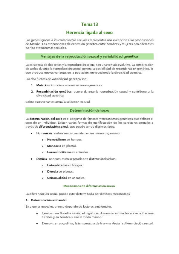 Miniatura del documento Tema 13: Herencia ligada al sexo.pdf
