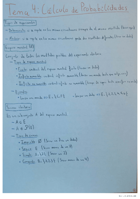 Miniatura del documento Resumen-Tema-4-Calculo-de-Probabilidades.pdf