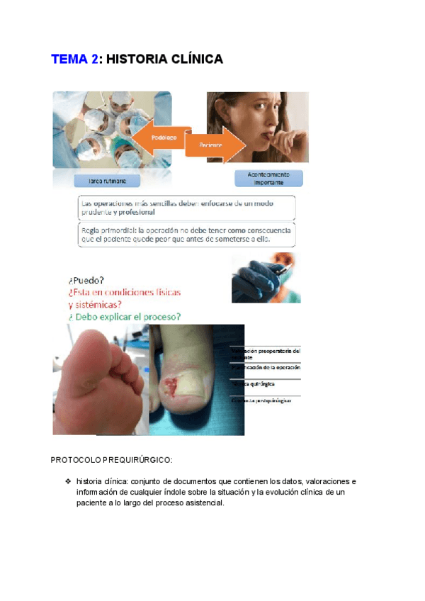 Miniatura del documento TEMA 2_ HISTORIA CLÍNICA.pdf