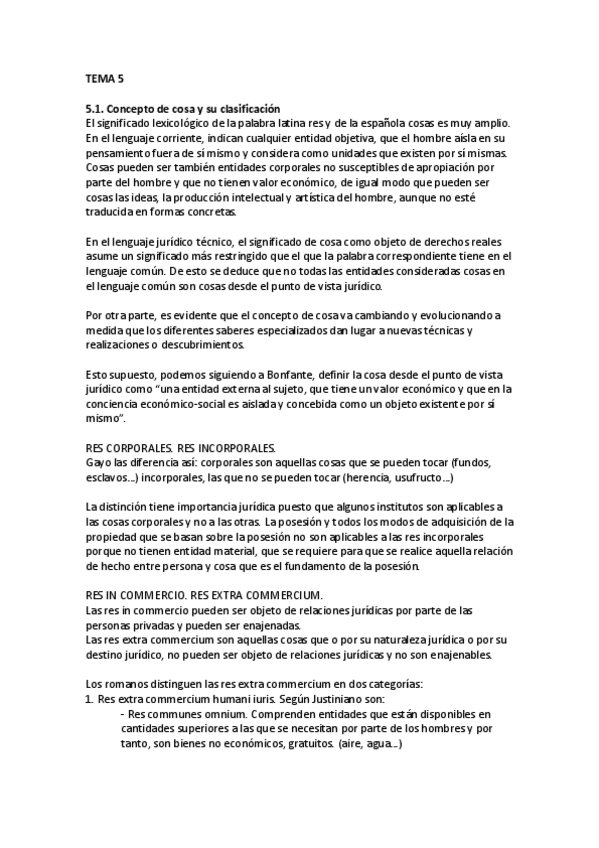 Miniatura del documento Tema-5.-Concepto-de-cosa-y-su-clasificacion.pdf