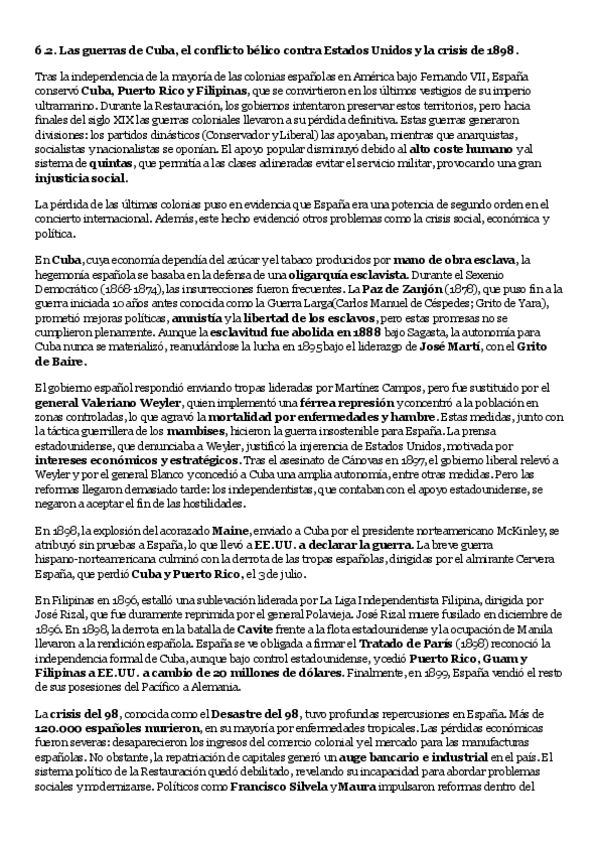 Miniatura del documento 6.2.-Las-guerras-de-Cuba-el-conflicto-belico-contra-Estados-Unidos-y-la-crisis-de-1898..pdf