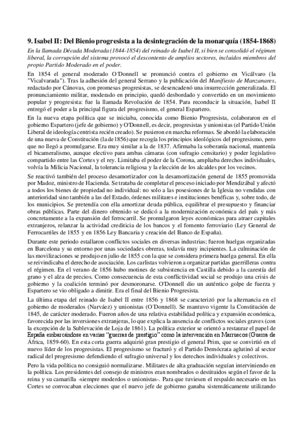 Miniatura del documento 09.-Isabel-II.-Del-Bienio-progresista-a-la-desintegracion-de-la-monarquia-1854-1868.pdf