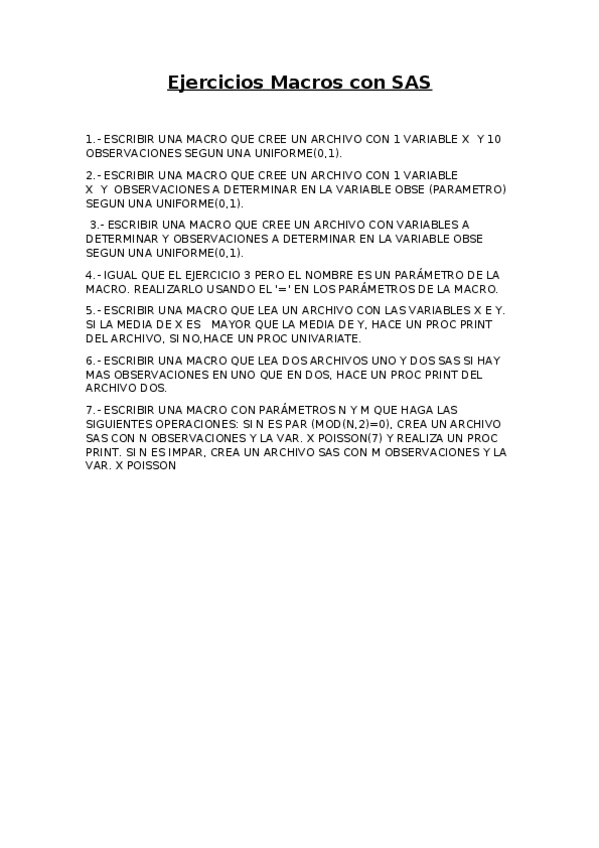 Miniatura del documento Ejercicios Macros con SAS.docx