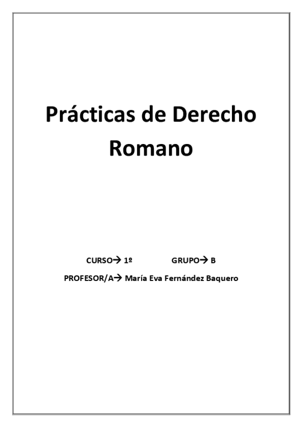 Miniatura del documento Practicas de Derecho Romano.pdf