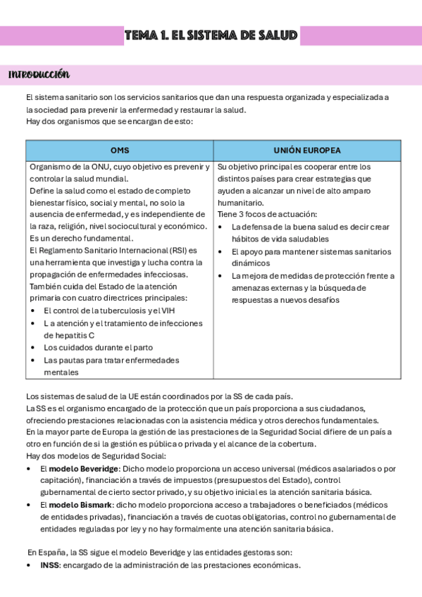 Miniatura del documento Tema 1. El sistema de salud.pdf