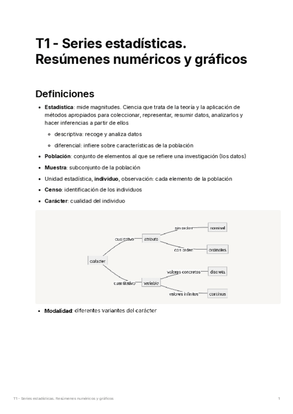 Miniatura del documento T1 - Series estadísticas. Resúmenes numéricos y gráficos.pdf