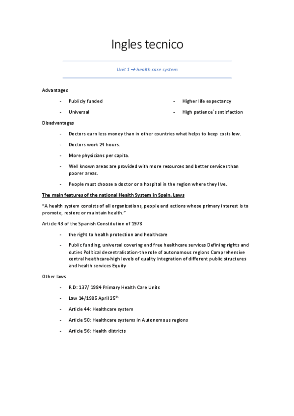 Miniatura del documento Unit 1 Health care system .pdf
