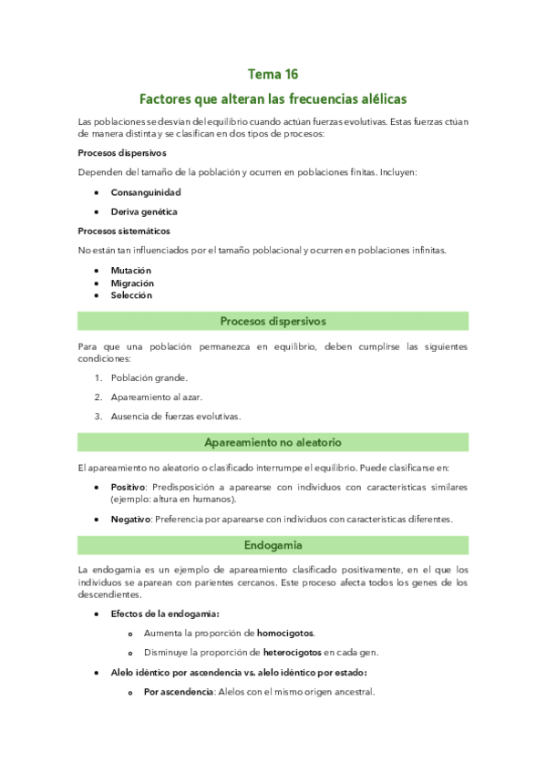 Miniatura del documento Tema 16: Factores que alteran las frecuencias alélicas.pdf
