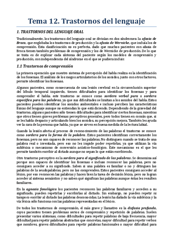 Miniatura del documento Tema 12. Trastornos del lenguaje.pdf